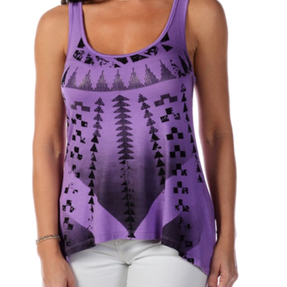 Women's Loose Fit Tank Top ~ Lilac ~ Small